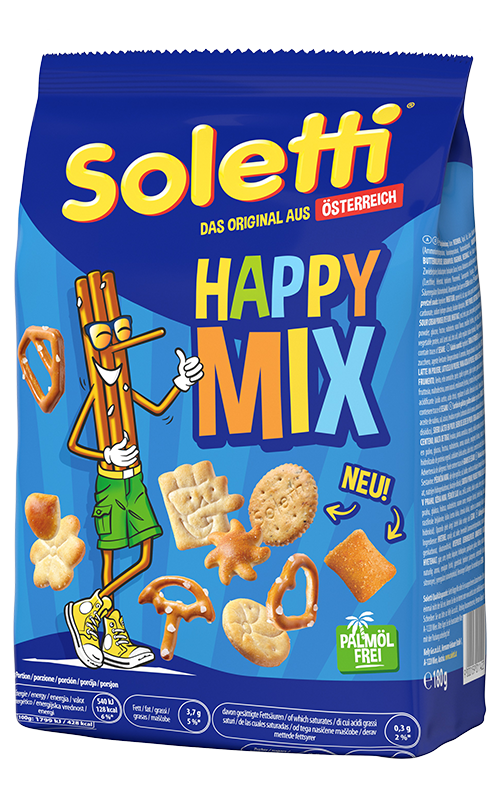 Verpackung von Soletti Happy Mix