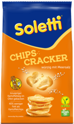 Verpackung von Soletti Chipscracker salted