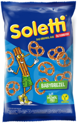 Verpackung von Soletti Babybrezel