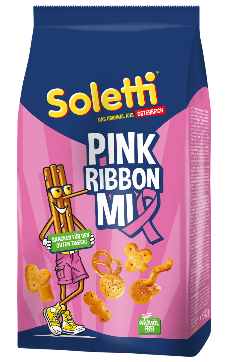 Verpackung von Soletti Pink Ribbon Mix